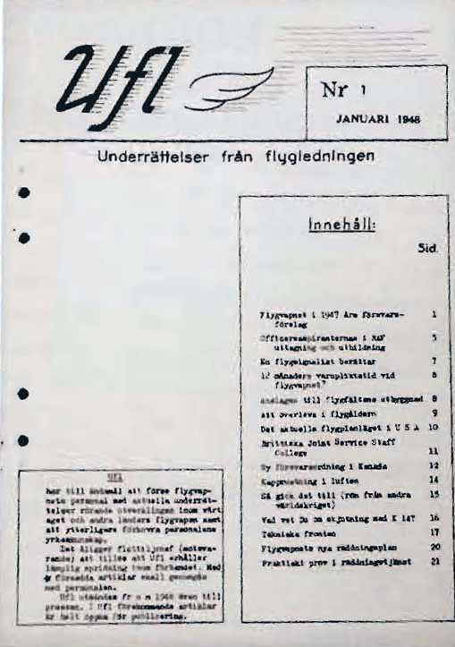 Ufl nr 1 1948 omslag